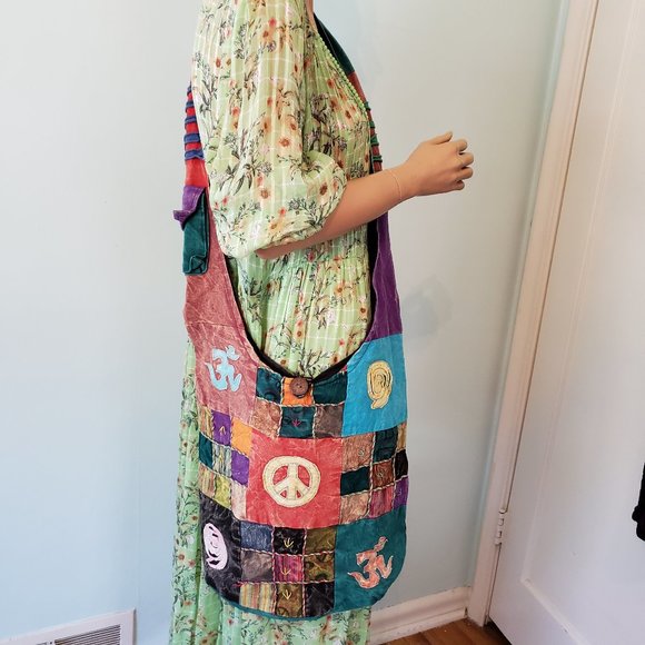 Cute Fabric bohemian bag, NWOT. - Picture 8 of 14